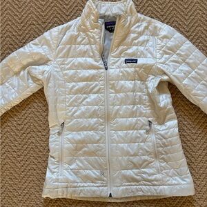 Patagonia White Puffer Jacket